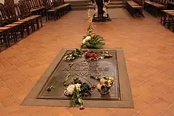 Могила Иоганна Себастьяна Баха