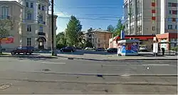 Зелёная улица со стороны Тихорецкого проспекта