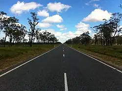 Высококачественный участок дороги