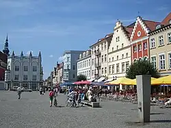 Рыночная площадь (Marktplatz) - центральная площадь города.