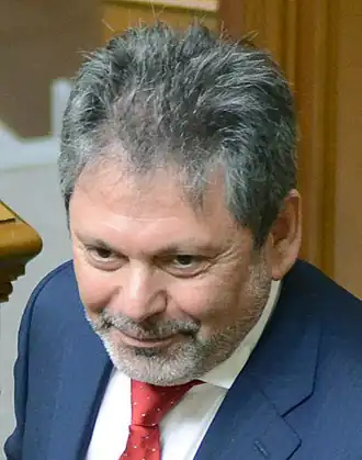 Григорий Шверк на трибуне Верховной рады (сентябрь 2015)