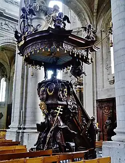 Кафедра базилики Святого Серватия. Гримберген