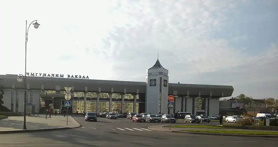 Железнодорожный вокзал в 2016 году