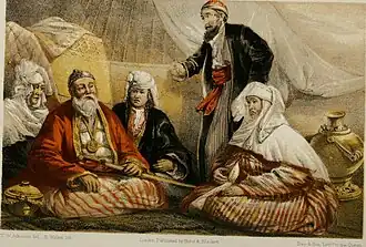 Султан Суюк и его семья. Художник Аткинсон, Томас Уитлам.