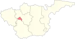 Грязовецкое муниципальное образование на карте