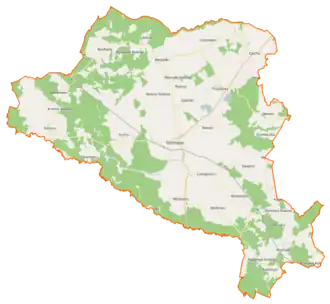 Гжмёнца на карте