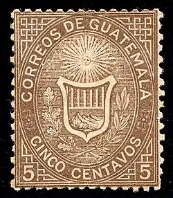 5 сентаво&nbsp;(Sc #2), негашёная