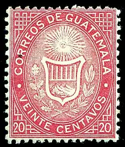 20 сентаво&nbsp;(Yt #4; Sc #4), негашёная