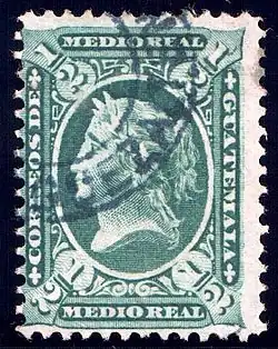 ½ реала&nbsp;(Sc #8), гашёная