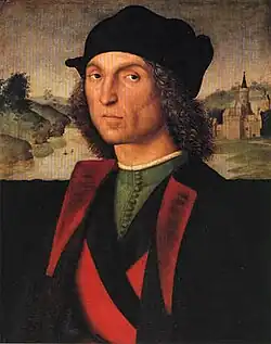 Гвидобальдо да Монтефельтро, Рафаэль Санти, ок. 1502.