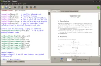 Скриншот программы Gummi