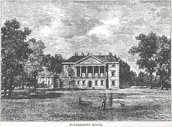 Ганнерсбери-хаус. Ок. 1750 (не сохранился)