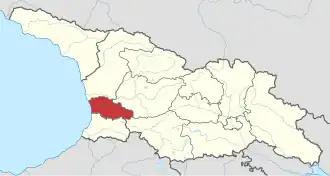 Гурия на карте