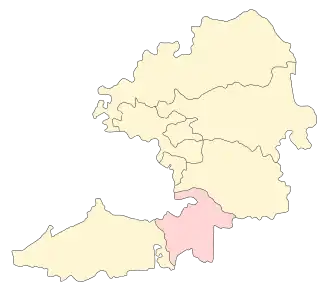 Луговское сельское поселение на карте