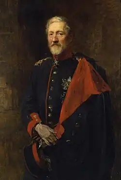 Генерал граф фон Блюменталь. 1883. Холст, масло. Старая национальная галерея, Берлин