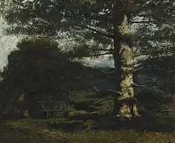 Кедр Отвиля. 1868. Холст, масло. Венгерская национальная галерея, Будапешт