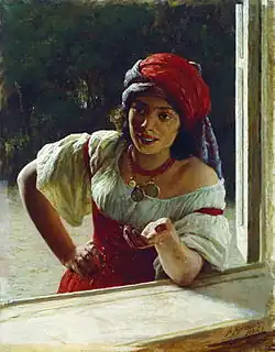 Цыганка, 1886