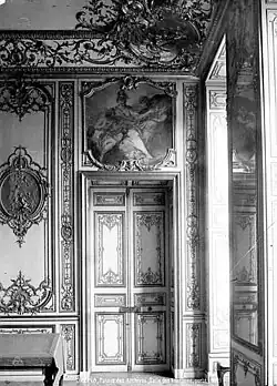 Зал Бурбонов. Интерьер Отеля Субиз в Париже. Архивная фотография