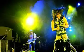 Выступление HEALTH на Becks Music Box в 2010 году