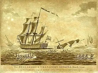 HMS Royal Sovereign, 7 марта 1796