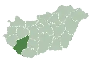 Шомодь на карте