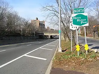 Магистраль Генри Гудзона в Ривердейле