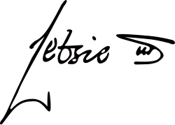 Изображение автографа