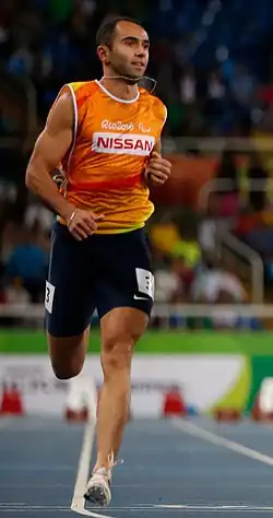 На летних Паралимпийских играх 2016 года в качестве гида Елены Чебану в беге на 100 м