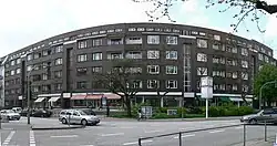 Жилой дом с магазинами, так называемый Burmeisterhäuser