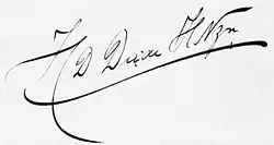 Изображение автографа