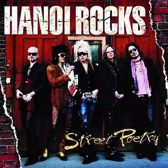Обложка альбома Hanoi Rocks «Street Poetry» (2007)