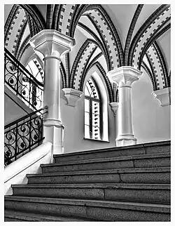 Лестница дома Ганса Кристиансена