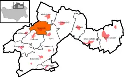 Харкероде на карте городского округа