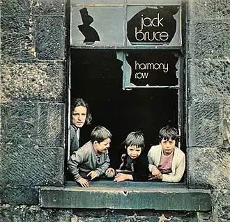 Обложка альбома Джека Брюса «Harmony Row» (1971)