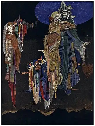 Иллюстрация Гарри Кларка (1923)