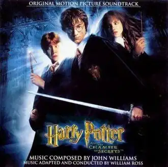 Обложка альбома Джона Уильямса «Harry Potter and the Chamber of Secrets (Original Motion Picture Soundtrack)» (2002)