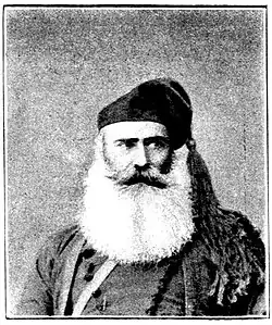 Чацимихалис Гианнарис 1833—1916. Фото за 1890 г.