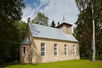 Немецкая лютеранская церковь святого Петра в деревне Хеймтали