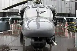 Третий лётный экземпляр Ка-52 (бортовой №&nbsp;063), оснащённый прототипом ГОЭС‑451 и&nbsp;ТОЭС-520, в&nbsp;выставочном центре HeliRussia-2009.