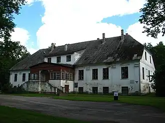 Главное здание мызы Хельмет (Хелме)