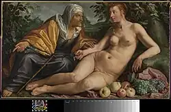 Вертумн и Помона. 1613. Холст, масло. Рейксмюсеум, Амстердам