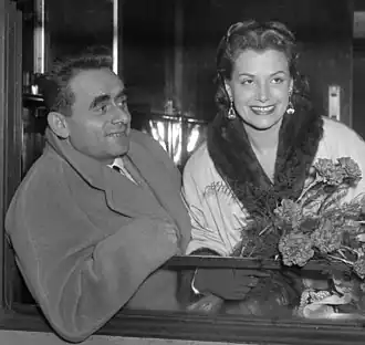 Анри-Жорж и Вера Клузо, 1953