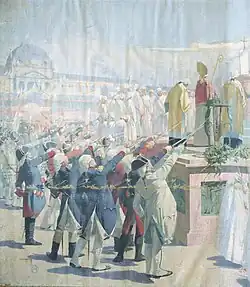 Праздник на Марсовом поле в Париже 14 июля 1790 года, 1889