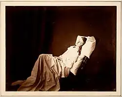 Генри Пич Робинсон. Она никогда не рассказывала о своей любви, 1857