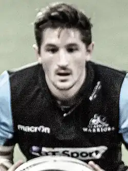 Генри Пиргос вводит мяч в схватку, 2014 год