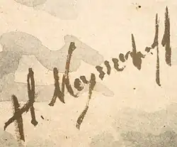 Изображение автографа