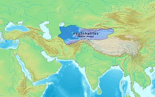 Белые гунны или эфталиты