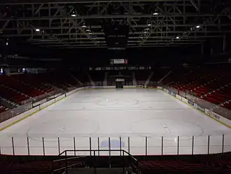 Внутренний вид Херб Брукс Арены. 2010 год
