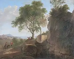 Итальянский пейзаж. 1643. Холст, масло. Рейксмюсеум, Амстердам