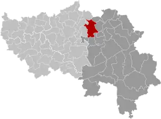 Расположение муниципалитета на карте провинции